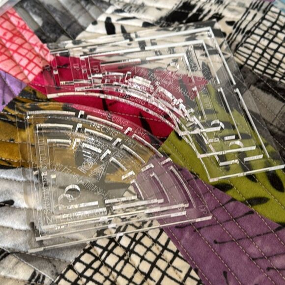 Piecing Pal Templates - Drunkard's Path Set - Picture 4 of 6